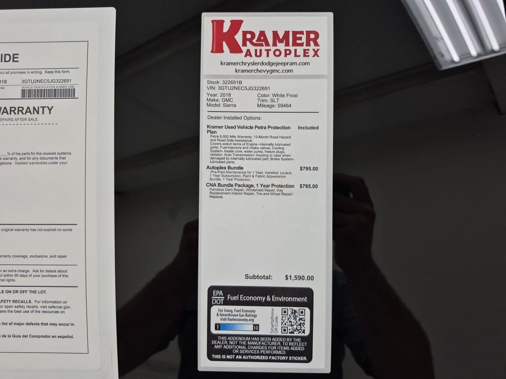 2018 GMC Sierra 1500 SLT