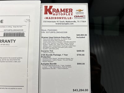 2021 GMC Sierra 1500 4WD Crew Cab Short Box Denali