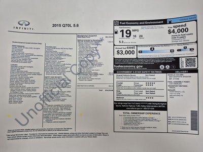 2015 INFINITI Q70L 5.6 (A7)