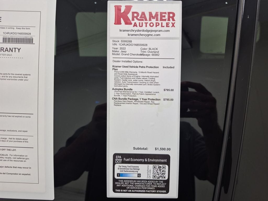 2022 Jeep Grand Cherokee L Overland 4x4