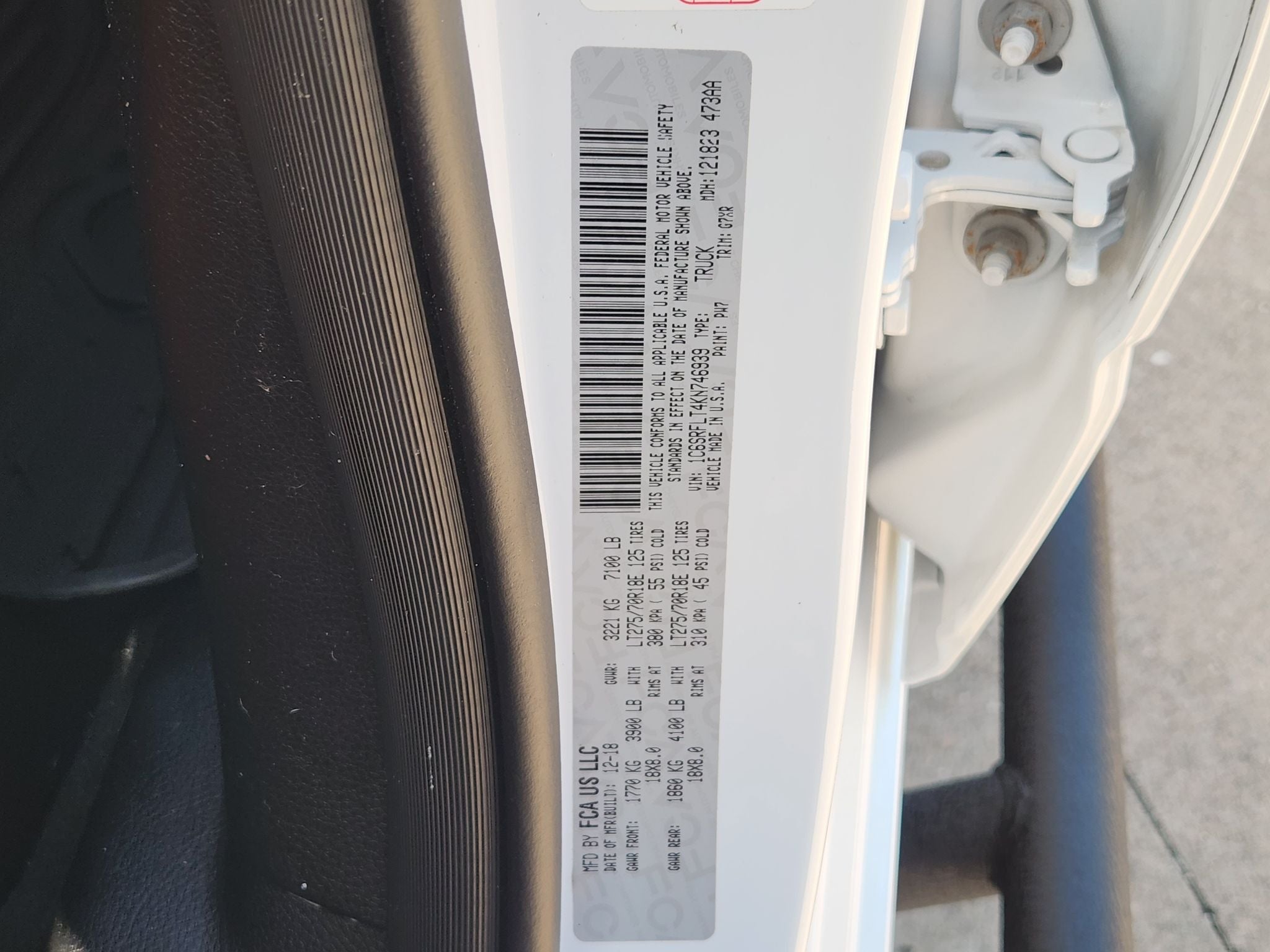 2019 RAM 1500 Rebel Crew Cab 4x4 5'7" Box