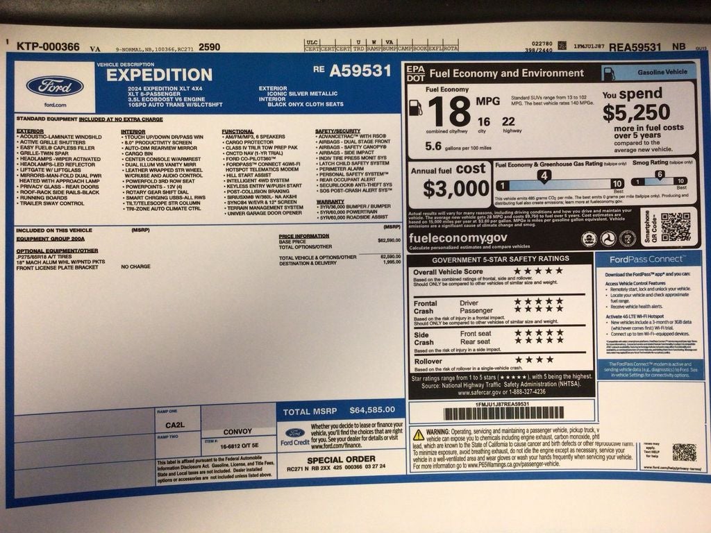 2024 Ford Expedition XLT