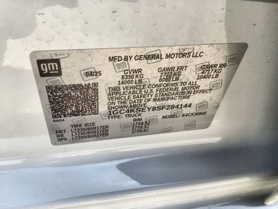 2025 Chevrolet Silverado 3500 HD WT DRW