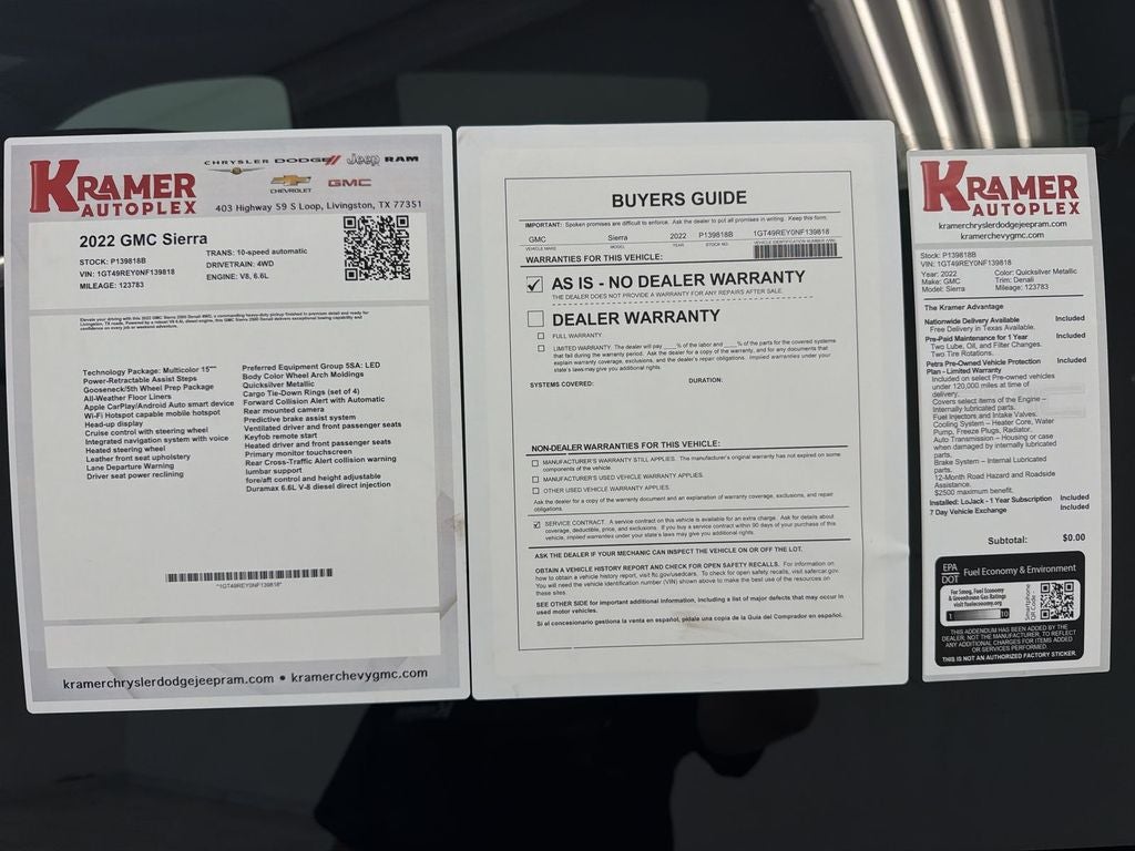 2022 GMC Sierra 2500 HD Denali