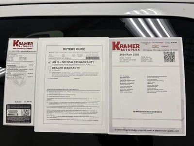 2024 RAM 2500 Laramie Crew Cab 4x4 6'4" Box