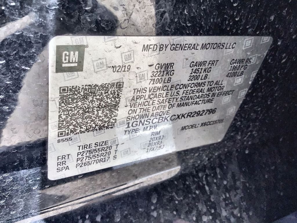 2019 Chevrolet Tahoe LT