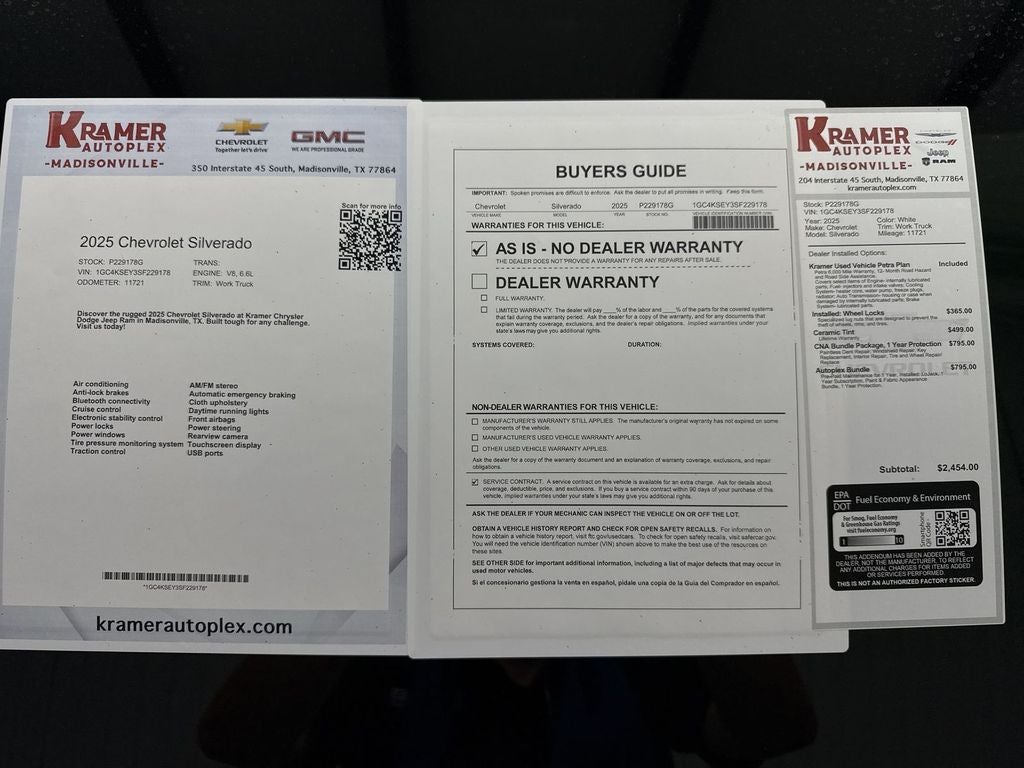 2025 Chevrolet Silverado 3500 HD WT