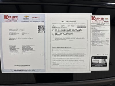 2025 Jeep Compass Latitude 4x4