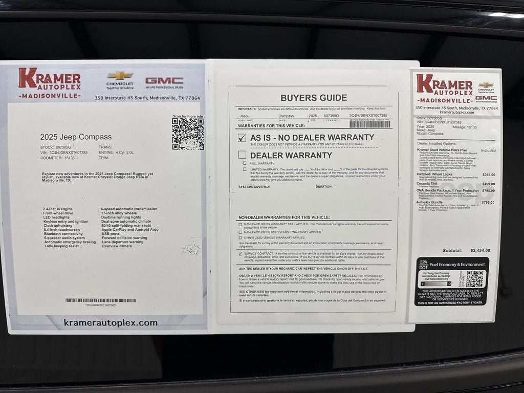 2025 Jeep Compass Latitude 4x4