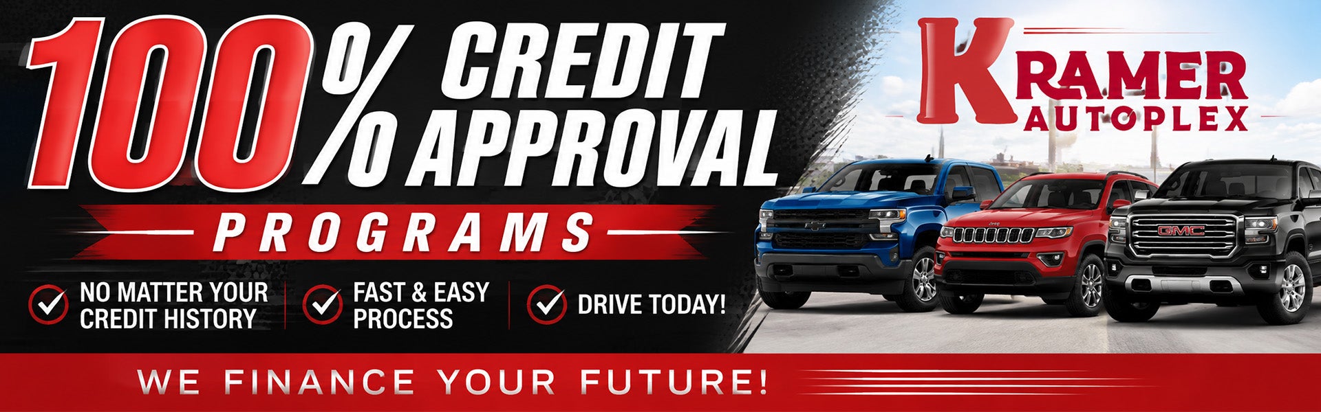 100% Credit Approval Programs