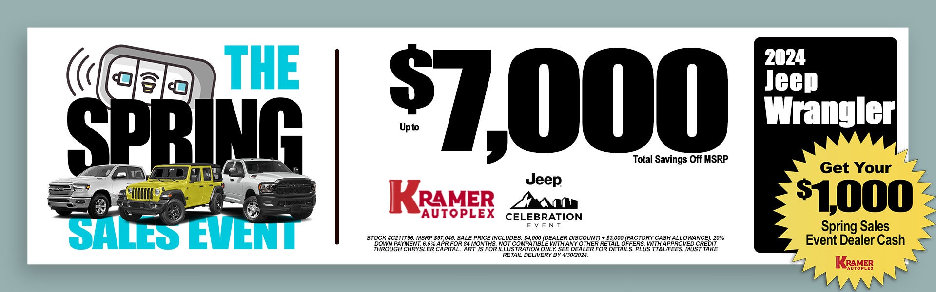 CDJR Dealership in Livingston, TX I Trucks, and SUVs for Sale in East, TX I Kramer CDJR