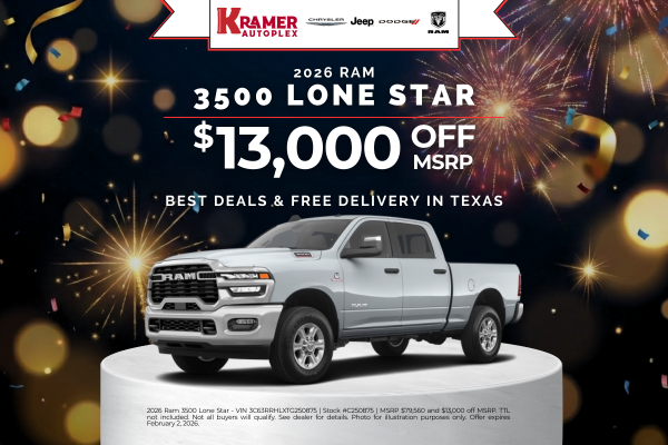 2026 RAM 3500 Lone Star