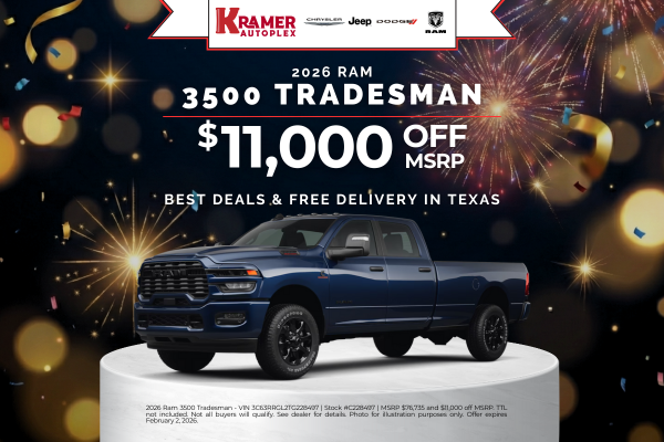 2026 RAM 3500 Tradesman