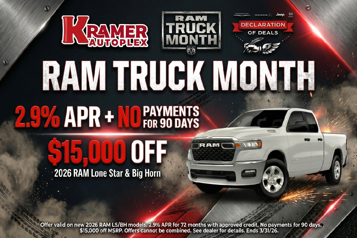 2.9% + $15,000 OFF + No Payments for 90 Days!