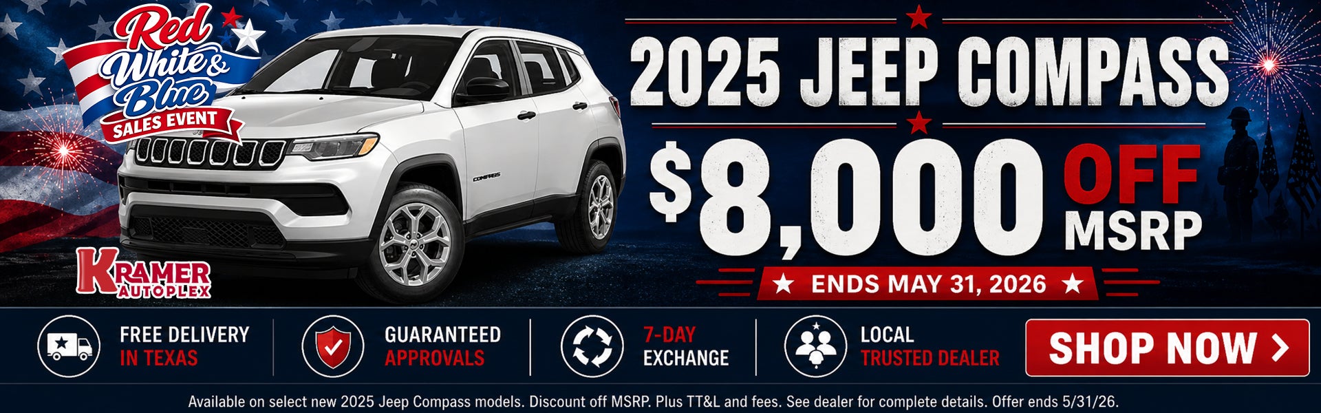 Kramer CDJR Livingston May Incentives