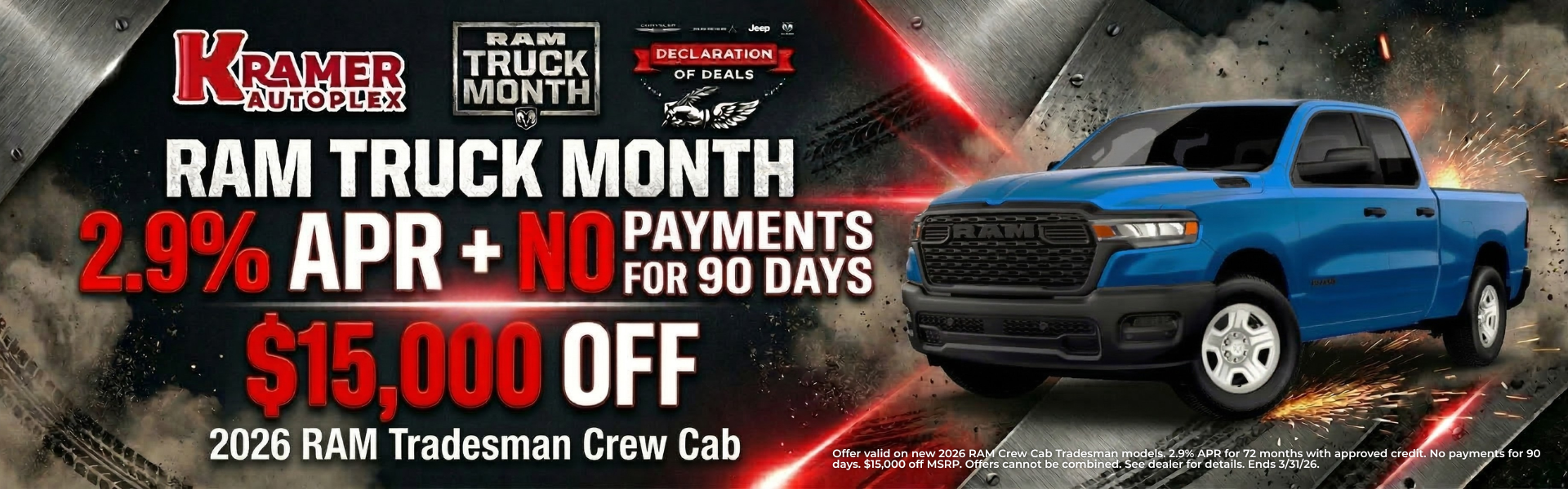 2026 RAM Tradesman Crew Cab